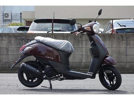 スズキ レッツ(4サイクル) 生産終了モデルとなります。数量限定、店頭在庫限りですのでお早めにご検討ください! 1