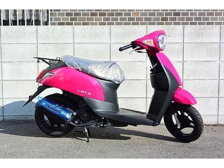 スズキ レッツ(4サイクル) 生産終了モデルとなります。数量限定、店頭在庫限りですのでお早めにご検討ください! 1