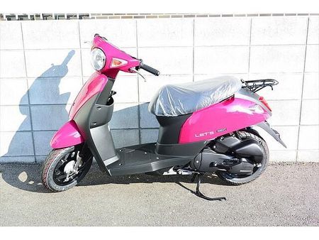 スズキ レッツ(4サイクル) 生産終了モデルとなります。数量限定、店頭在庫限りですのでお早めにご検討ください! 14