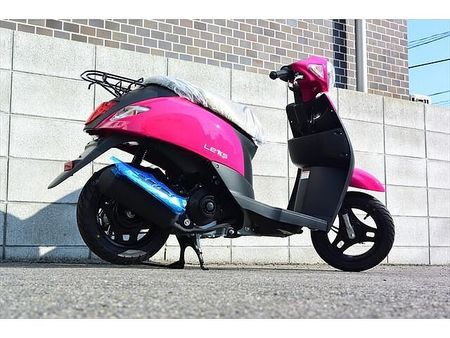 スズキ レッツ(4サイクル) 生産終了モデルとなります。数量限定、店頭在庫限りですのでお早めにご検討ください! 24