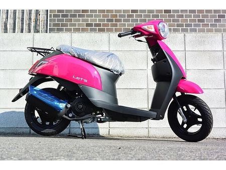スズキ レッツ(4サイクル) 生産終了モデルとなります。数量限定、店頭在庫限りですのでお早めにご検討ください! 3