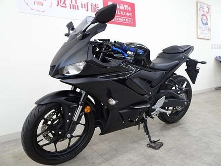 ヤマハ YZF-R3 【前後タイヤ交換サービス】YZF-R3 2021年モデル アルミレバー マルチバー 37