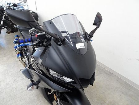 ヤマハ YZF-R3 【前後タイヤ交換サービス】YZF-R3 2021年モデル アルミレバー マルチバー 8