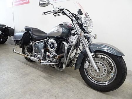 ヤマハ ドラッグスター1100 Drag Star Classic 1100 エンジンガード サドルバック 5