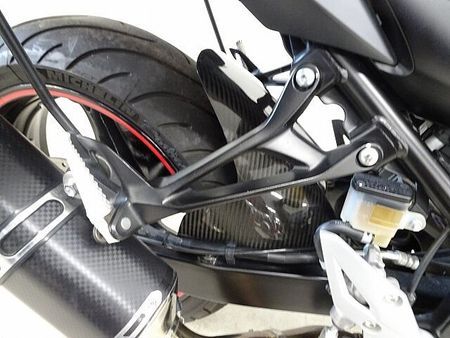 スズキ GSR750 GSR750 ABS 政府承認マフラー カーボンパーツ サイドバック 25