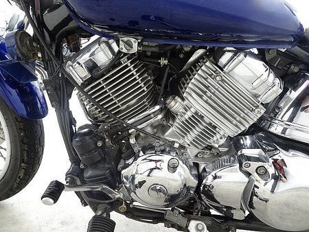 ヤマハ ドラッグスター400 Drag Star 400 エイプハンドル スラッシュカットマフラー!! 12