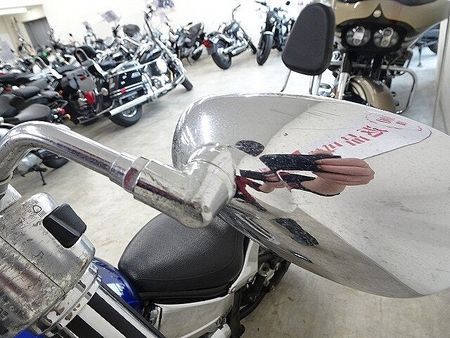ヤマハ ドラッグスター400 Drag Star 400 エイプハンドル スラッシュカットマフラー!! 28