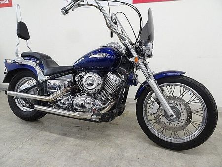 ヤマハ ドラッグスター400 Drag Star 400 エイプハンドル スラッシュカットマフラー!! 6