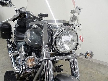ヤマハ ドラッグスター1100 Drag Star Classic 1100 大型スクリーン サドルバッグハードケース バ 11