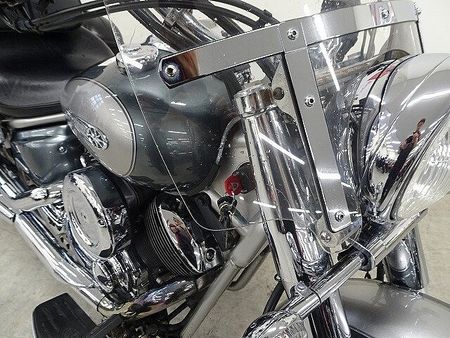 ヤマハ ドラッグスター1100 Drag Star Classic 1100 大型スクリーン サドルバッグハードケース バ 24