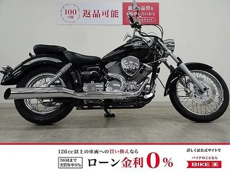 ヤマハ ドラッグスター 250 Drag Star 250 2008年モデル デイトナ製マフラー サドルバッグサポート 1