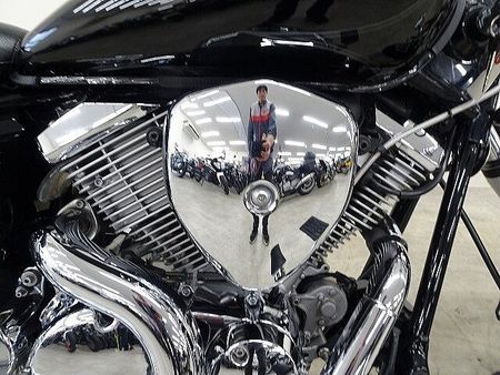 ヤマハ ドラッグスター 250 Drag Star 250 2008年モデル デイトナ製マフラー サドルバッグサポート 29