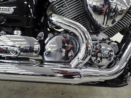 ヤマハ ドラッグスター 250 Drag Star 250 2008年モデル デイトナ製マフラー サドルバッグサポート 32