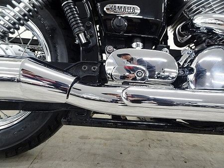 ヤマハ ドラッグスター 250 Drag Star 250 2008年モデル デイトナ製マフラー サドルバッグサポート 34