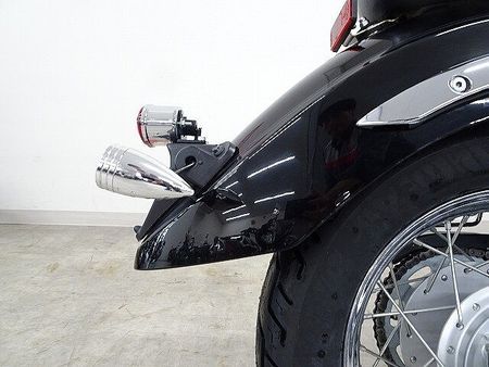 ヤマハ ドラッグスター 250 Drag Star 250 2008年モデル デイトナ製マフラー サドルバッグサポート 37