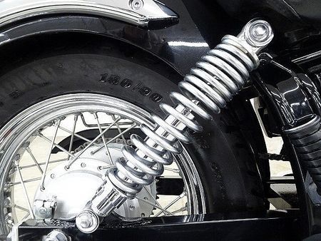ヤマハ ドラッグスター 250 Drag Star 250 2008年モデル デイトナ製マフラー サドルバッグサポート 39