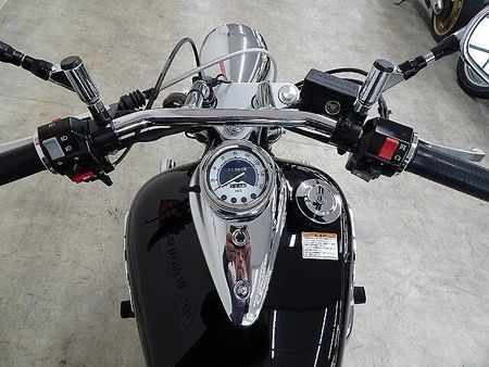 ヤマハ ドラッグスター 250 Drag Star 250 2008年モデル デイトナ製マフラー サドルバッグサポート 6