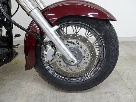 ヤマハ ドラッグスター400 Drag Star Classic 400 2IN1マフラー 純正セキュリティ 13