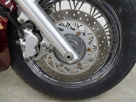 ヤマハ ドラッグスター400 Drag Star Classic 400 2IN1マフラー 純正セキュリティ 14