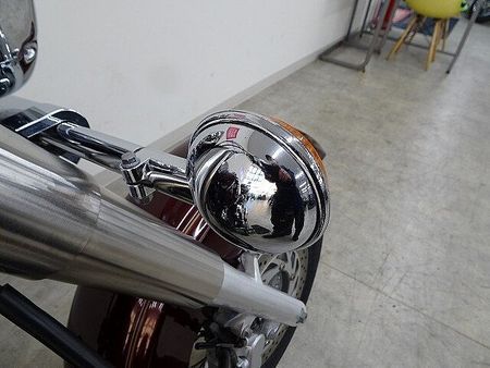 ヤマハ ドラッグスター400 Drag Star Classic 400 2IN1マフラー 純正セキュリティ 9