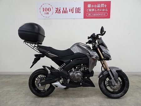 カワサキ Z125 プロ Z125PRO 社外TOPケース装備 1