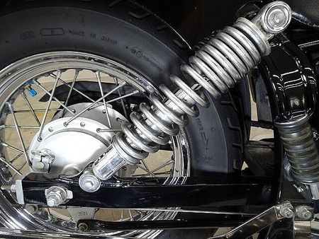 ヤマハ ドラッグスター 250 Drag Star 250 2001年モデル スラッシュカットマフラー 34