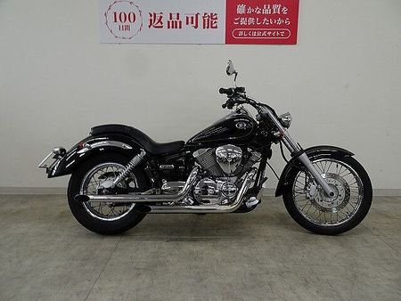 ヤマハ ドラッグスター 250 Drag Star 250 2001年モデル スラッシュカットマフラー 4