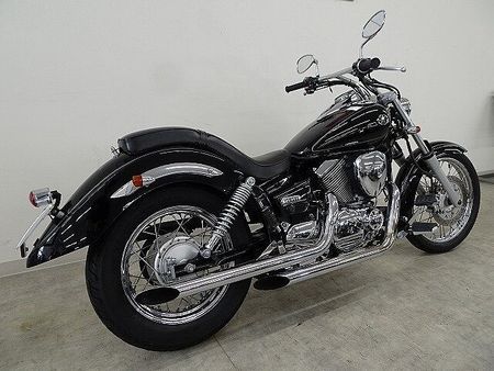 ヤマハ ドラッグスター 250 Drag Star 250 2001年モデル スラッシュカットマフラー 6
