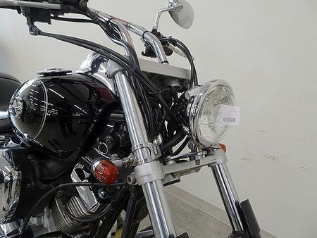 ヤマハ ドラッグスター 250 Drag Star 250 2001年モデル スラッシュカットマフラー 9