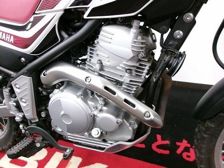 ヤマハ セロー 250 SEROW 250 純正アドベンチャースクリーン/純正アドベンチャーキャリア/純正ナックル 11