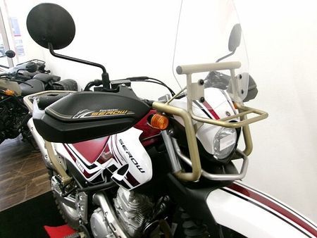 ヤマハ セロー 250 SEROW 250 純正アドベンチャースクリーン/純正アドベンチャーキャリア/純正ナックル 13