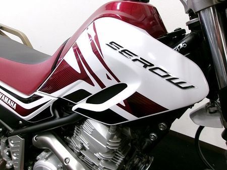 ヤマハ セロー 250 SEROW 250 純正アドベンチャースクリーン/純正アドベンチャーキャリア/純正ナックル 15