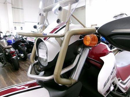 ヤマハ セロー 250 SEROW 250 純正アドベンチャースクリーン/純正アドベンチャーキャリア/純正ナックル 22