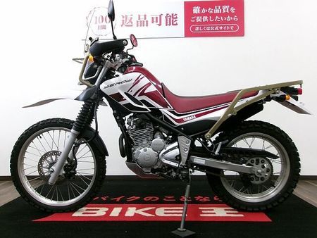 ヤマハ セロー 250 SEROW 250 純正アドベンチャースクリーン/純正アドベンチャーキャリア/純正ナックル 3