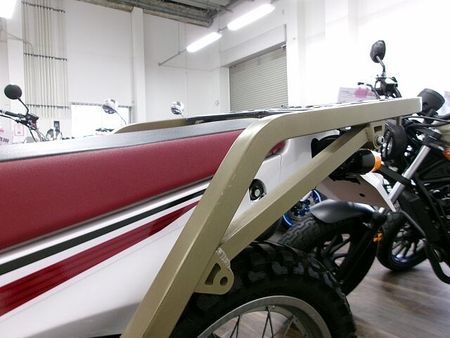 ヤマハ セロー 250 SEROW 250 純正アドベンチャースクリーン/純正アドベンチャーキャリア/純正ナックル 29