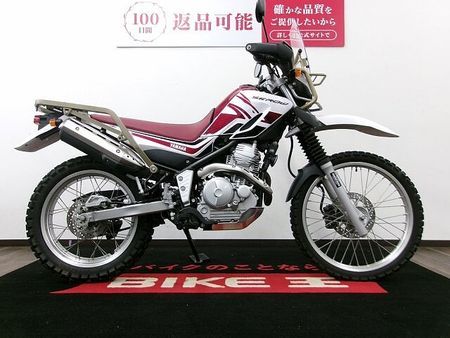 ヤマハ セロー 250 SEROW 250 純正アドベンチャースクリーン/純正アドベンチャーキャリア/純正ナックル 7