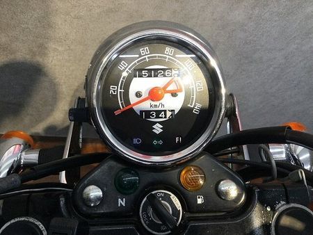 スズキ ST250 ST250 E-Type【マルチバー・グリップ・バーエンド・フォグランプ】 7