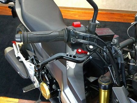 ホンダ グロム GROM【マルチバー・フォグランプ・メットホルダー・レバー・リアキャリア・USB2口・DC 30