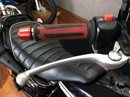 スズキ バンバン200 VanVan 200【リアキャリア・ハンドル・グリップ・バーエンド】!! 17