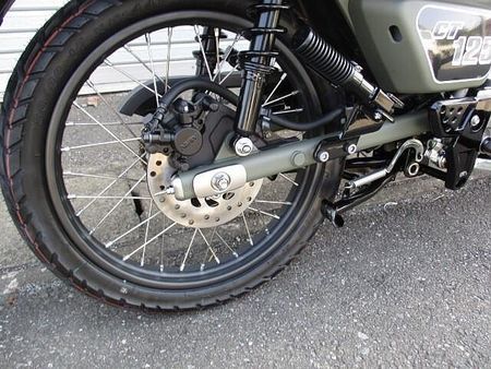 ホンダ CT125 ハンターカブ 作製ベース5月入荷・依頼から2、3週間で完成・オリジナルカラー 8
