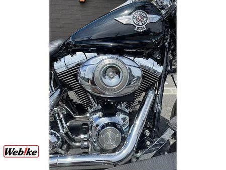 ハーレーダビッドソン FLSTF SOFTAIL FATBOY シールドやサドルバッグ、ETCなど多数カスタム済み! 15