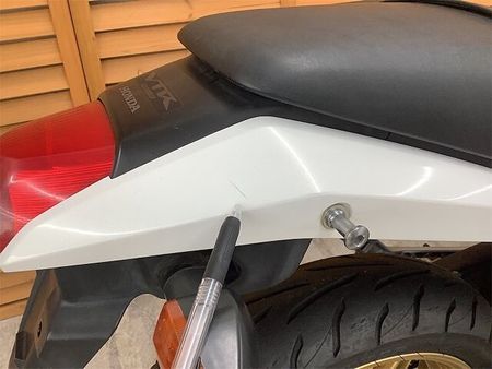 ホンダ VTR250 VTR250 リアライズ製マフラー アップハンドル装備! 35