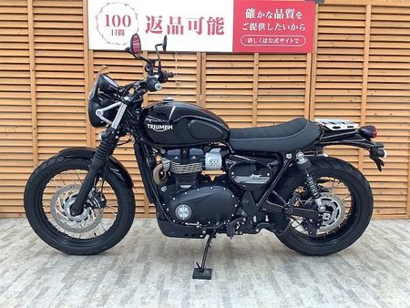 トライアンフ STREET SCRAMBLER ストリートスクランブラー リアキャリア ショートスクリーン装備! 3
