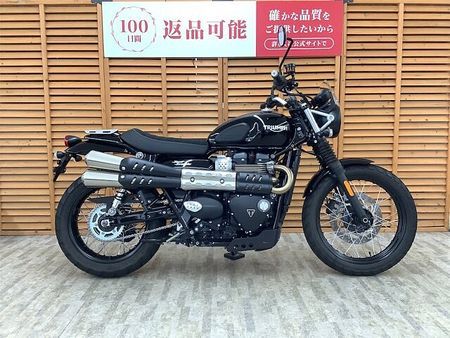 トライアンフ STREET SCRAMBLER ストリートスクランブラー リアキャリア ショートスクリーン装備! 32
