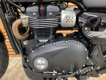 トライアンフ STREET SCRAMBLER ストリートスクランブラー リアキャリア ショートスクリーン装備! 10