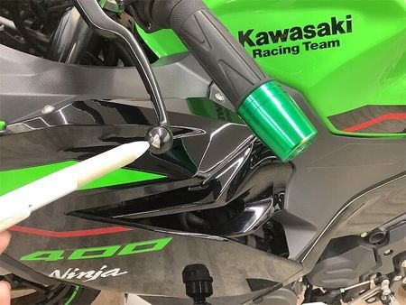 カワサキ ニンジャ 400 NINJA400 KRTエディション 2022年モデル ワンオーナー グリップヒーター装備 34