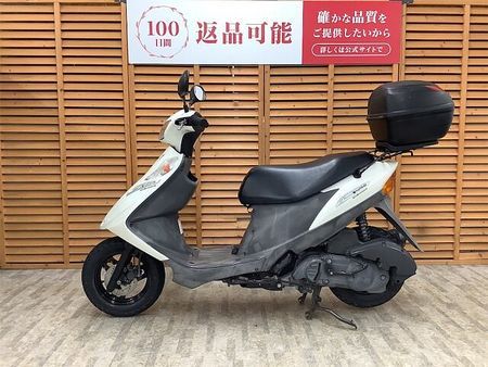 スズキ アドレスV125 アドレスV125G 2009年モデル リアボックス装備!! 4
