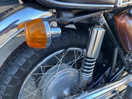 ホンダ CB750フォア(CB750K) ☆珍しい国内物オリジナルブラウンK1・CB系の泣き所センタースタンドマウント修正済み☆ 14