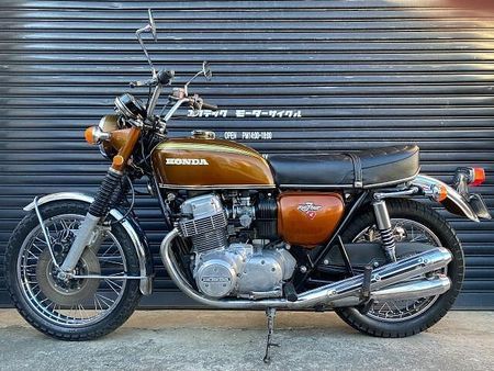 ホンダ CB750フォア(CB750K) ☆珍しい国内物オリジナルブラウンK1・CB系の泣き所センタースタンドマウント修正済み☆ 2