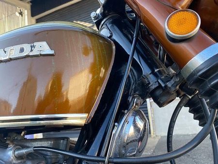 ホンダ CB750フォア(CB750K) ☆珍しい国内物オリジナルブラウンK1・CB系の泣き所センタースタンドマウント修正済み☆ 22